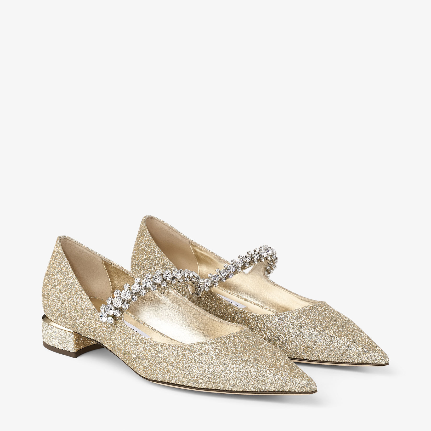 Jimmy choo pearl flats discount