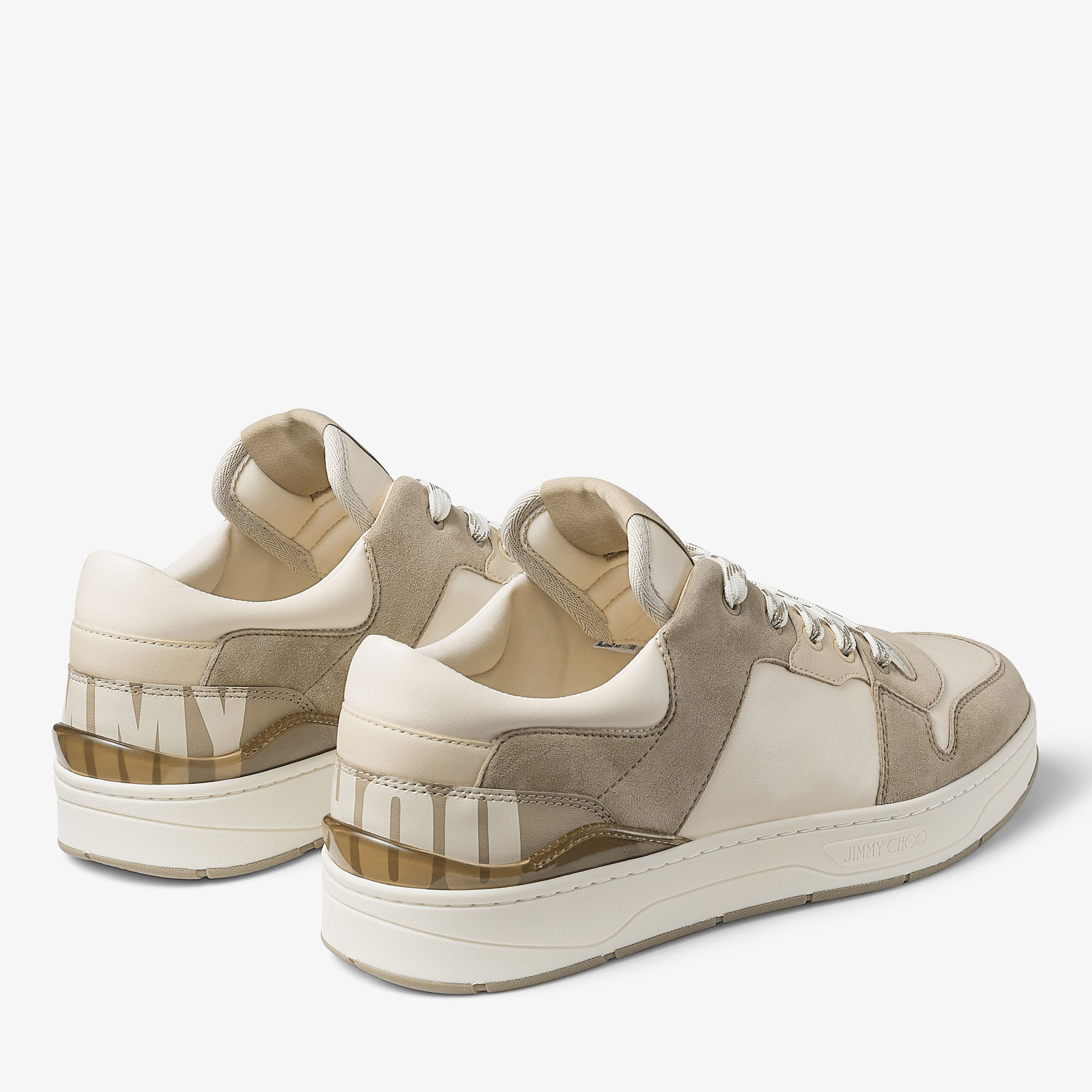 Gold jimmy choo trainers 2025