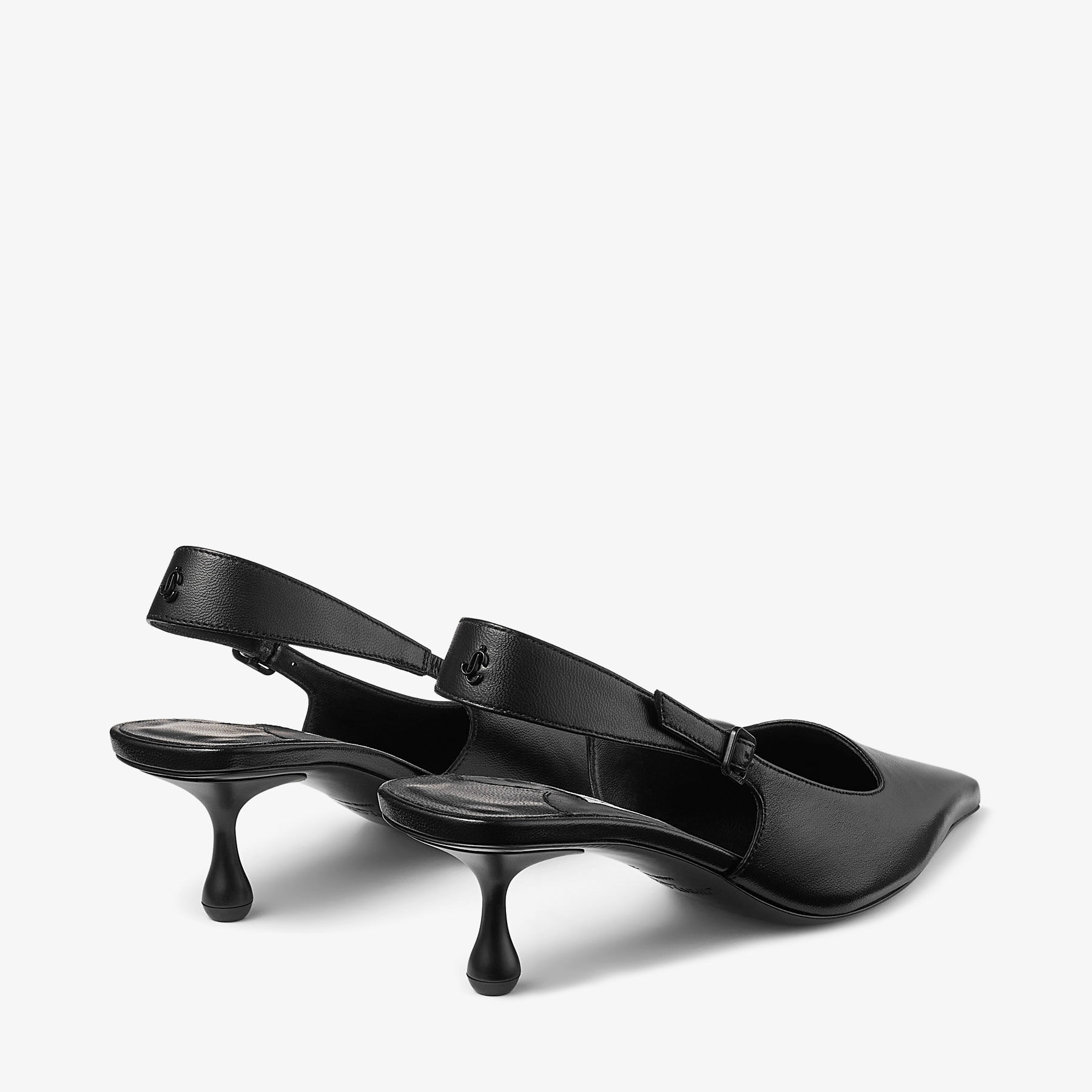 Amel 50 | Zapatos de salón destalonados en napa de color