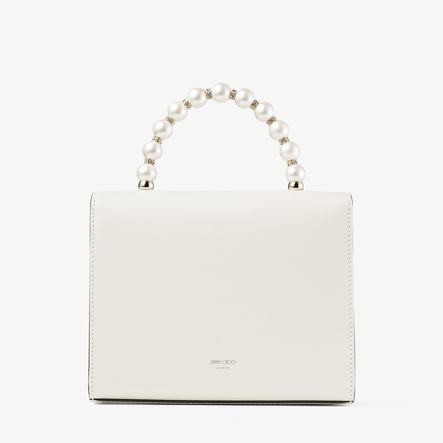 Jimmy choo white bag clearance