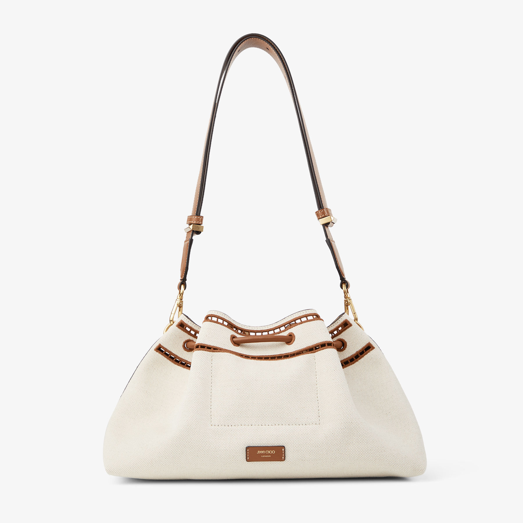 品数豊富！ Cinch M | Canvas Shoulder Bag With Sangallo Embroidery 花束・切花