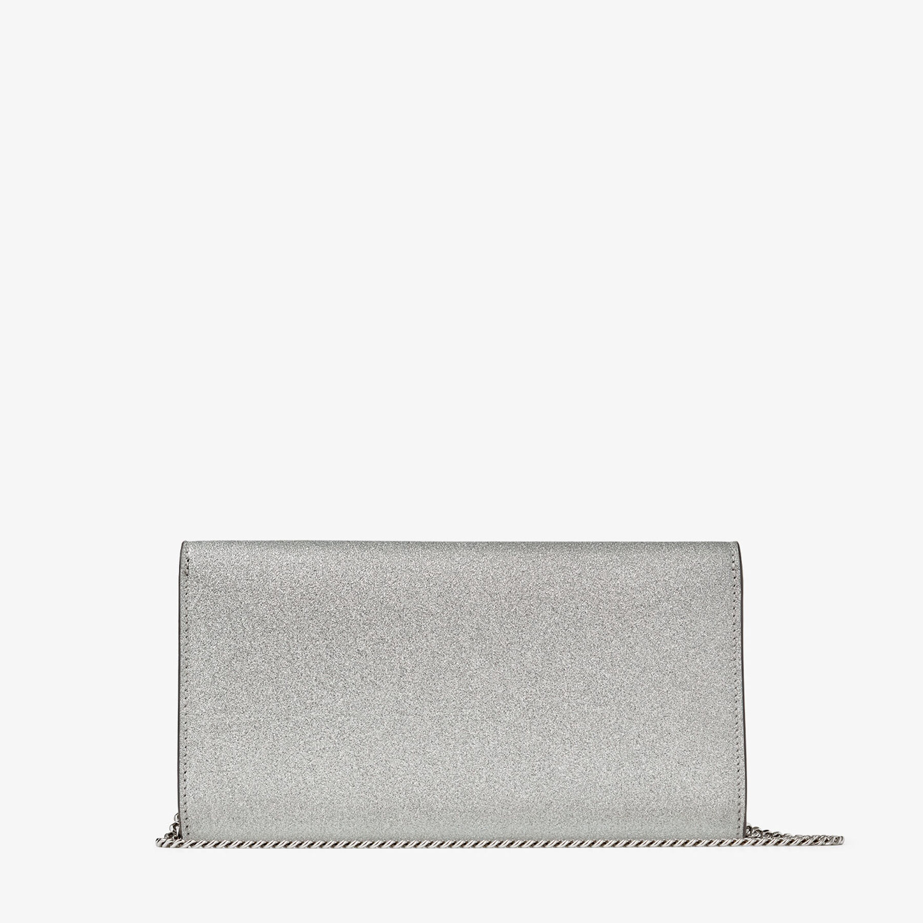 Jimmy choo glitter clutch sales