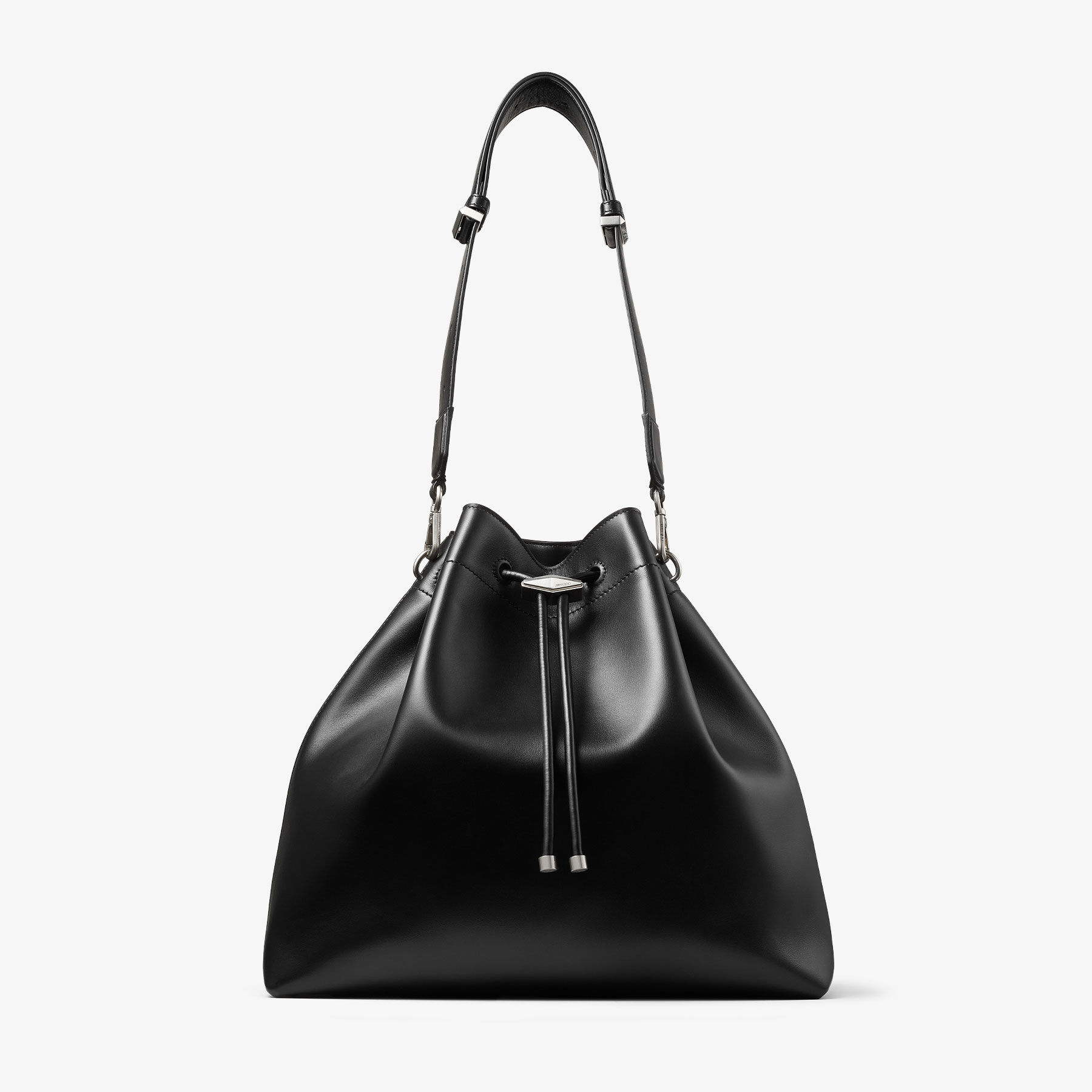 JIMMY CHOO CHLOE BELT BAG U ブラック JIMMY CHOO Calfskin Studded Lockett Belt Bag Black 1103251