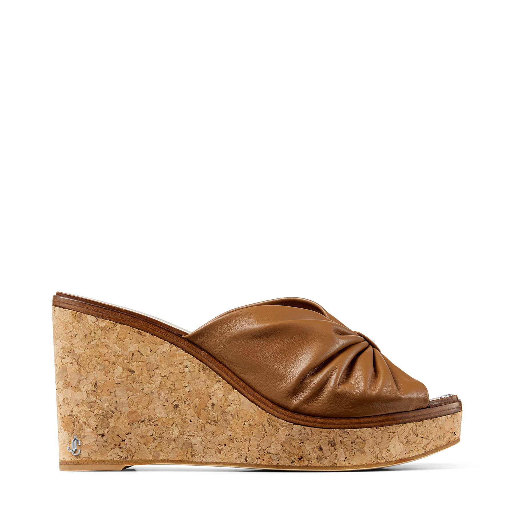 jimmy choo gold wedge