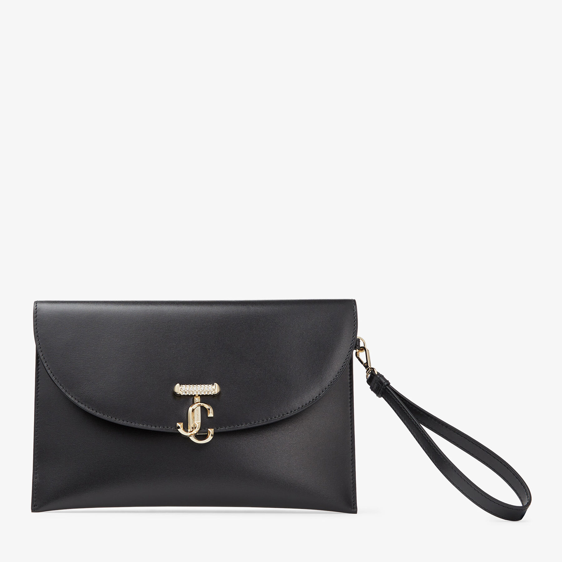 Jimmy choo black purse best sale