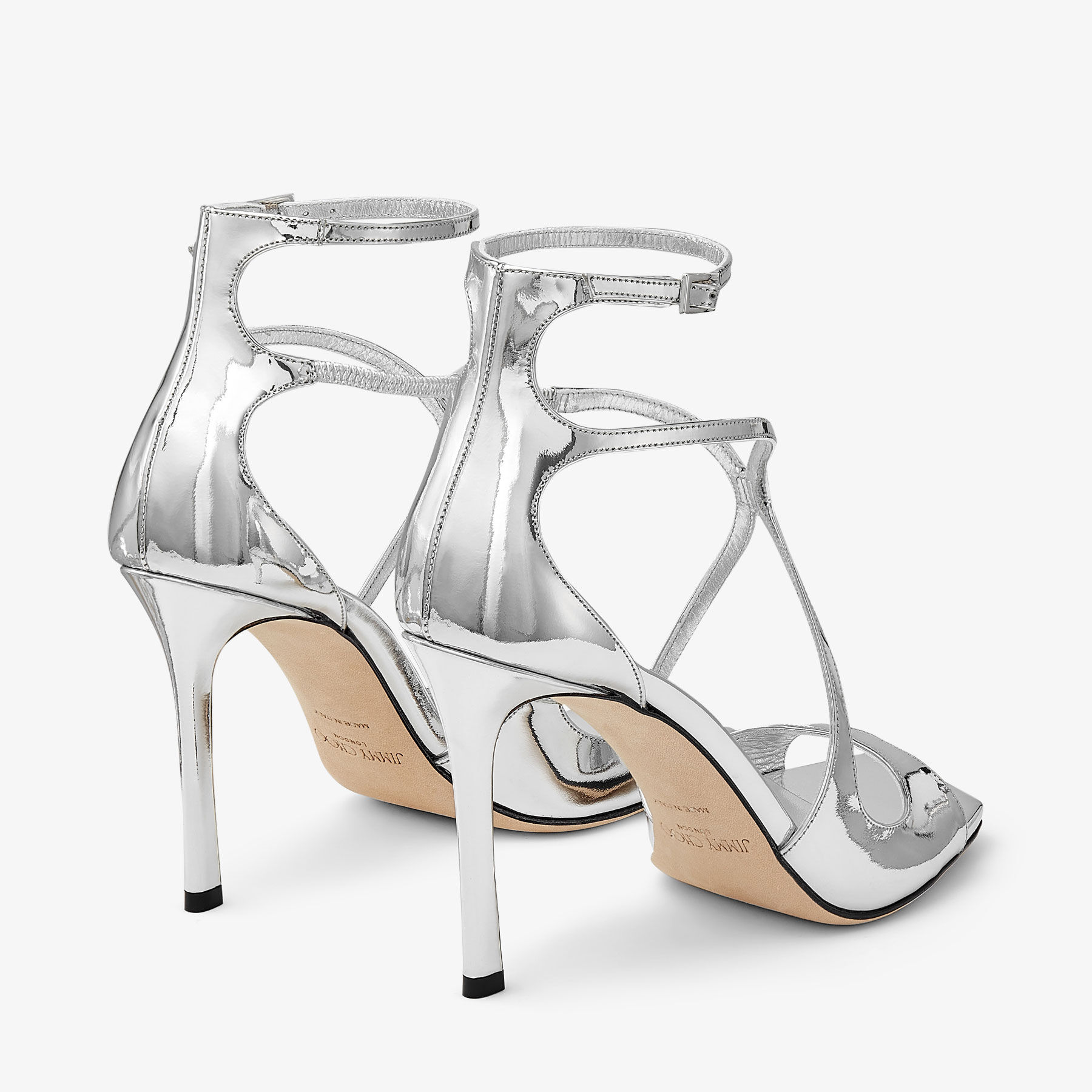 Jimmy choo ivette silver sales