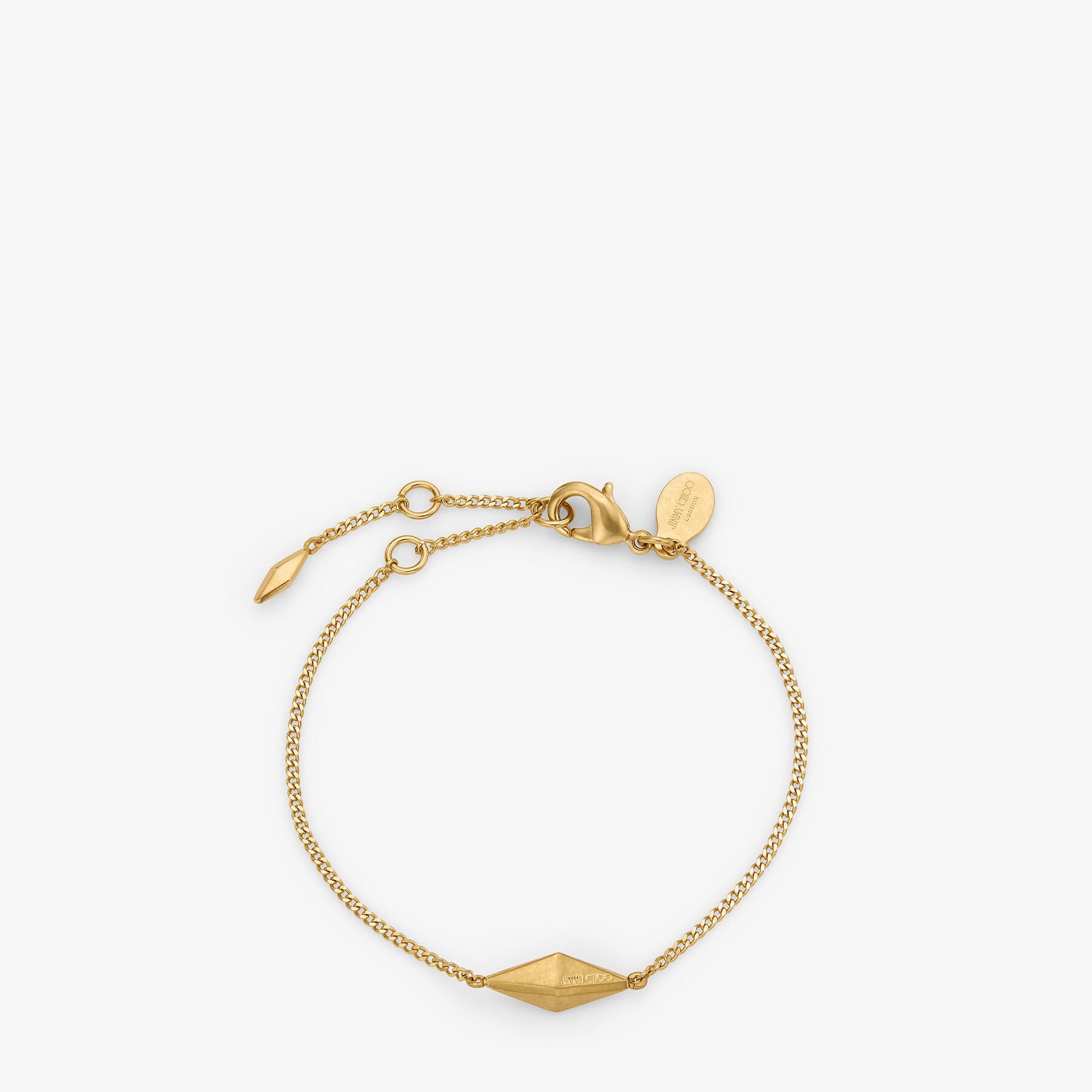DIAMOND FINE BRACELET | Gold-Finish Fine Chain Bracelet