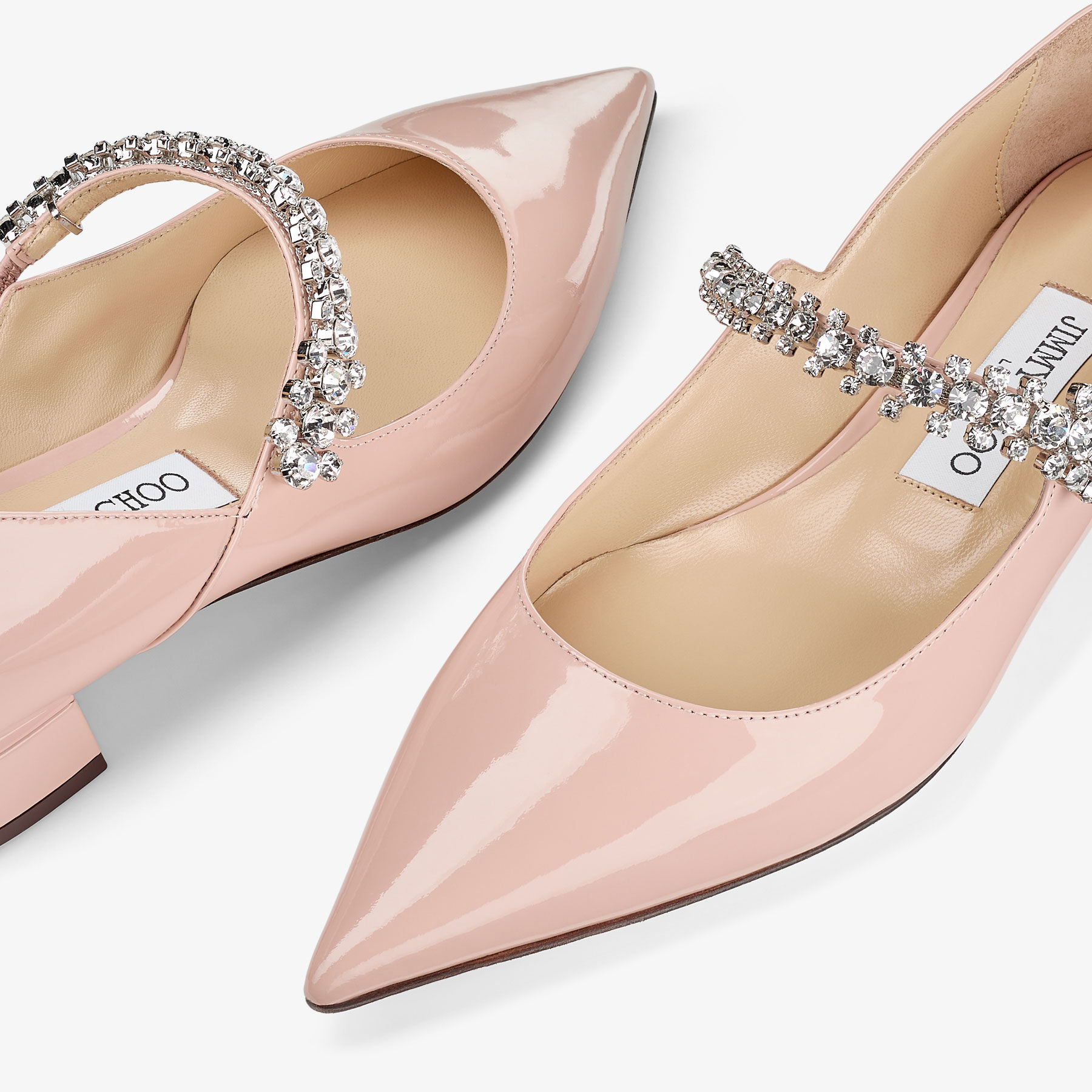 Bing Pump Flat Macaron Patent Leather Flats JIMMY CHOO