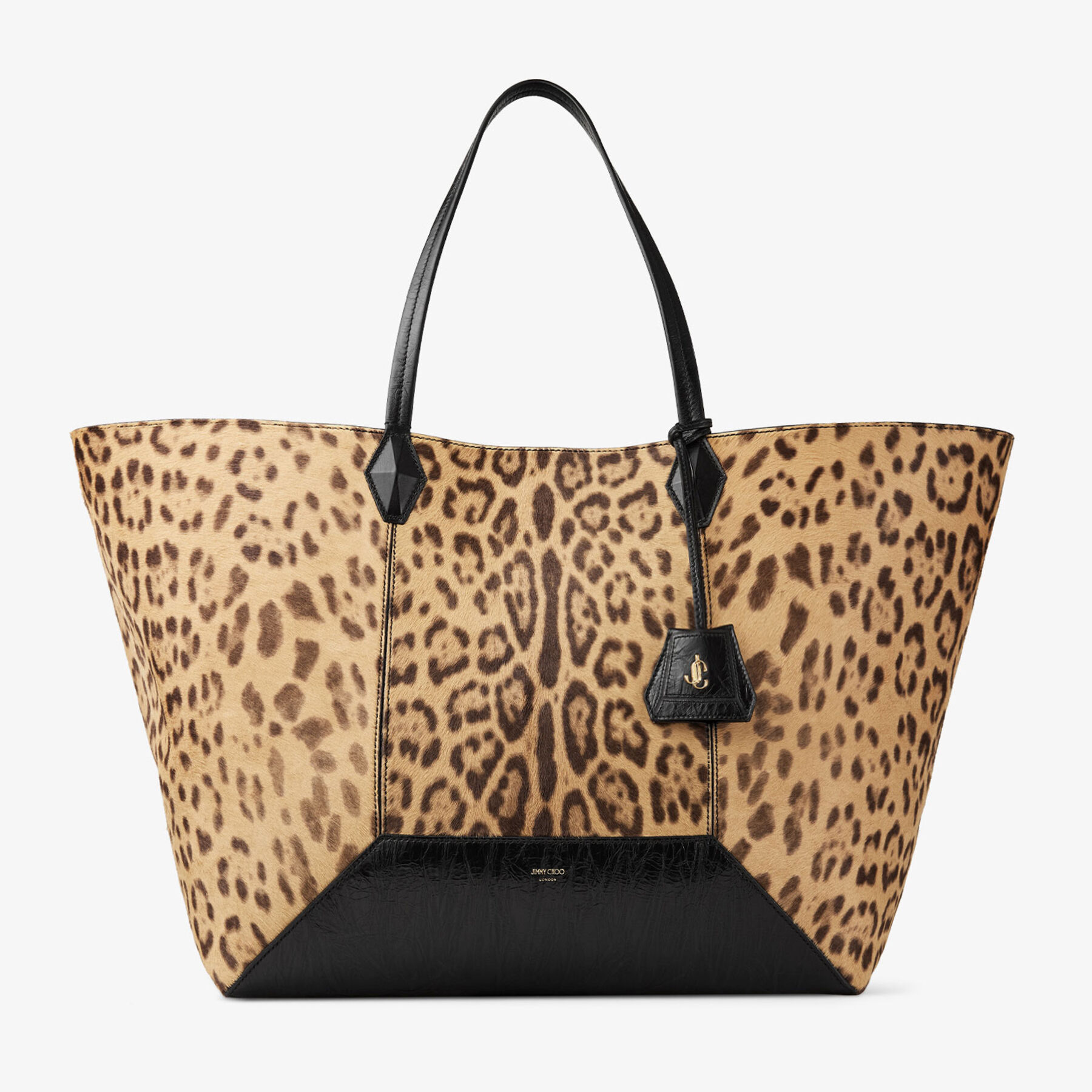 バッグ JimmyChoo UnbornCalf leopard pattern Bag DIAMONDTOTELNND_000803_FRONT_v