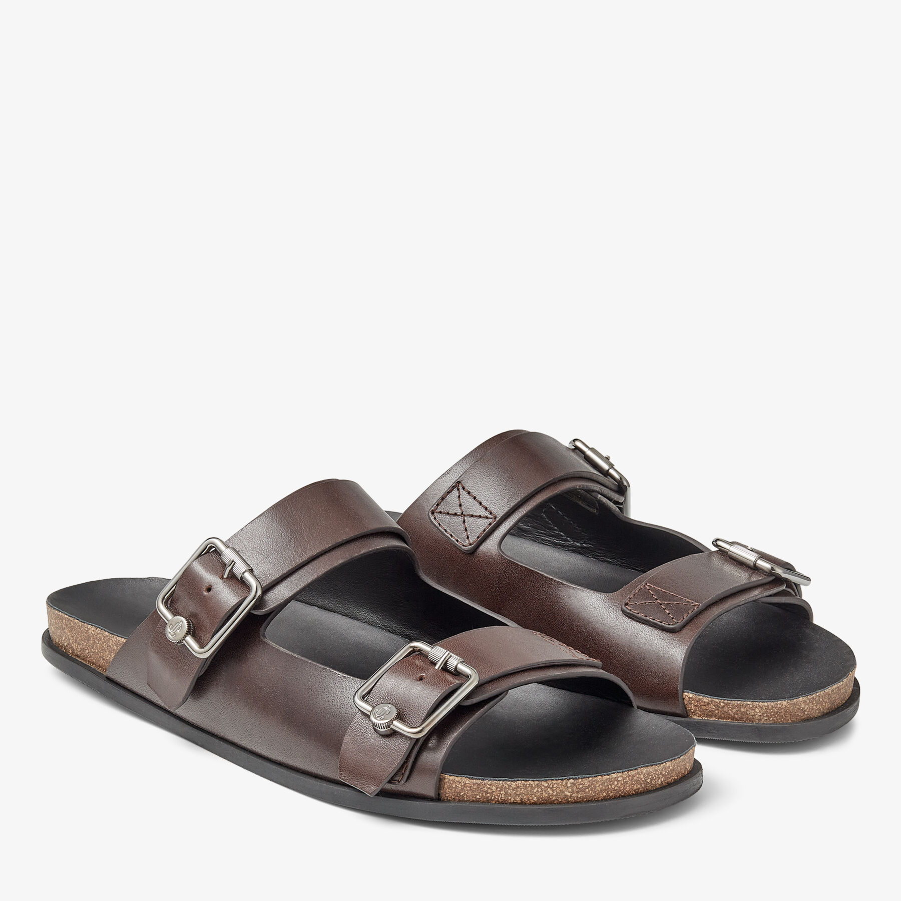 ETTA CITY SANDAL Mocha Vachetta Leather Sandals Summer