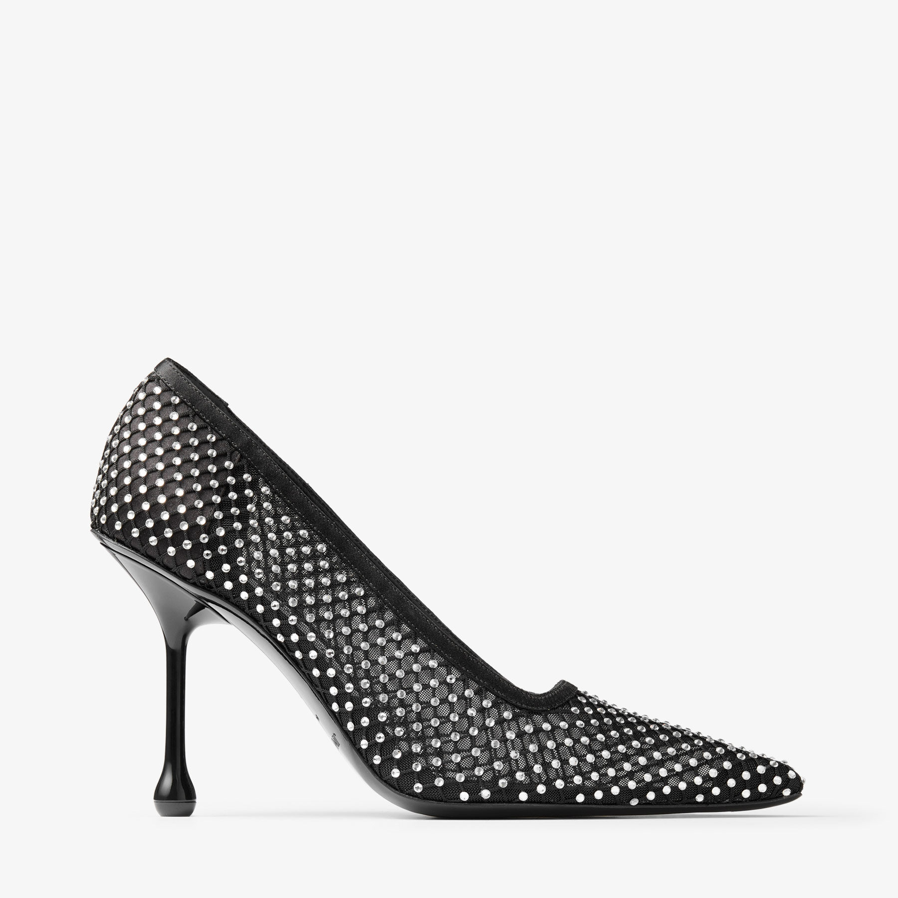 ◆正規品・新品◆Jimmy Choo(ジミーチュウ)Ixia 95 Pumps IXIA 95 | Black Patent Leather Pumps | New Collection