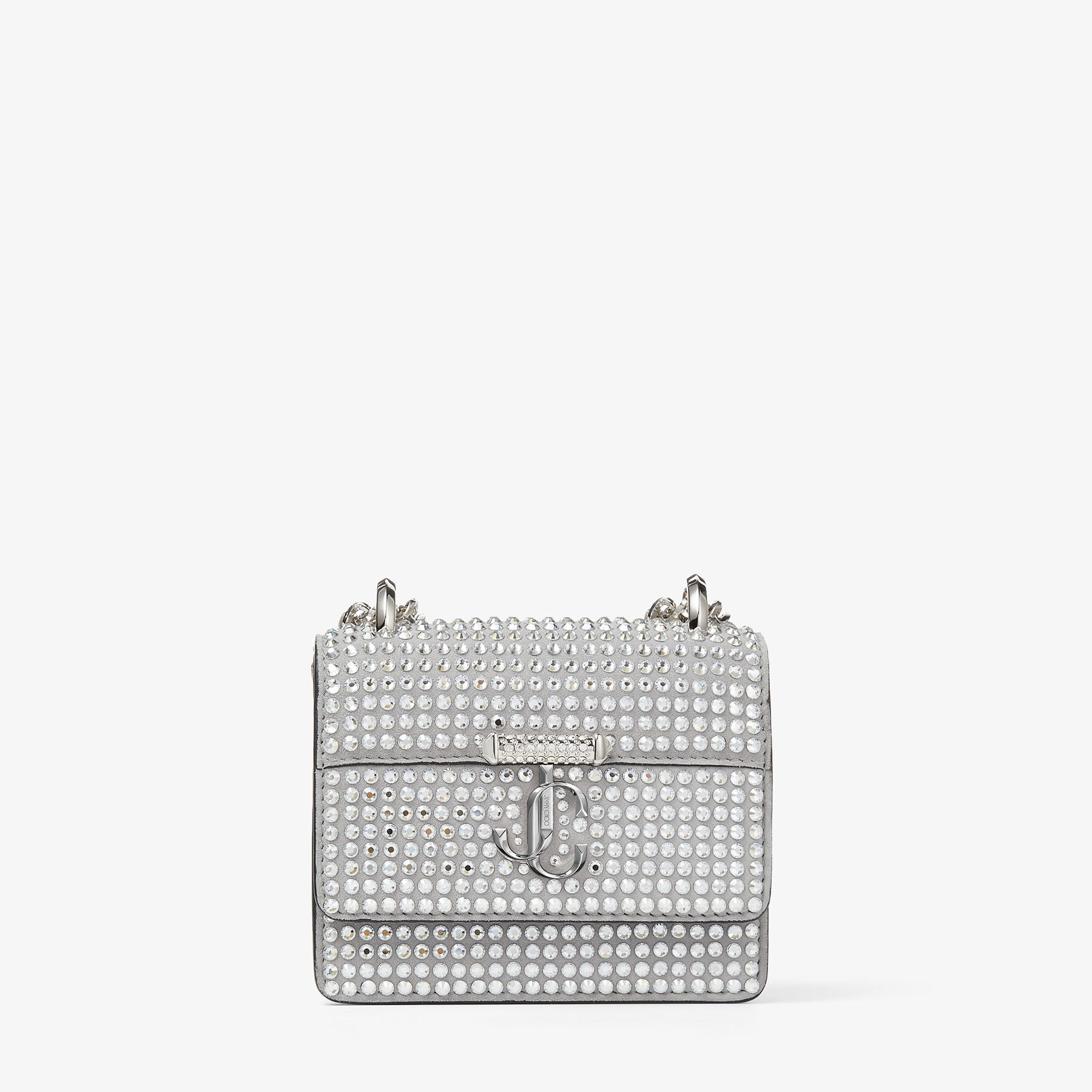 Silver mini handbag discount
