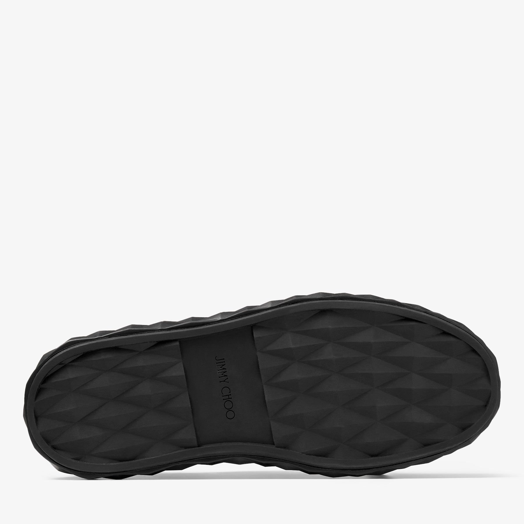 Diamond Maxi/M | Sneaker aus schwarzem Nappaleder | JIMMY CHOO DE 