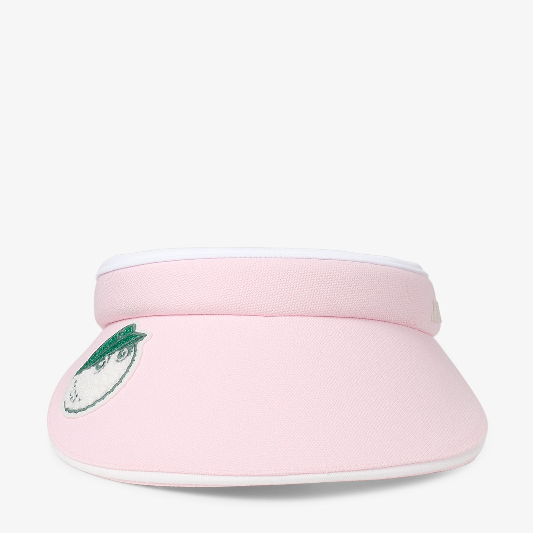 【MALBON GOLF】 Malbon Banding Velcro Visor /追跡付 Malbon-zonneklep-wit-