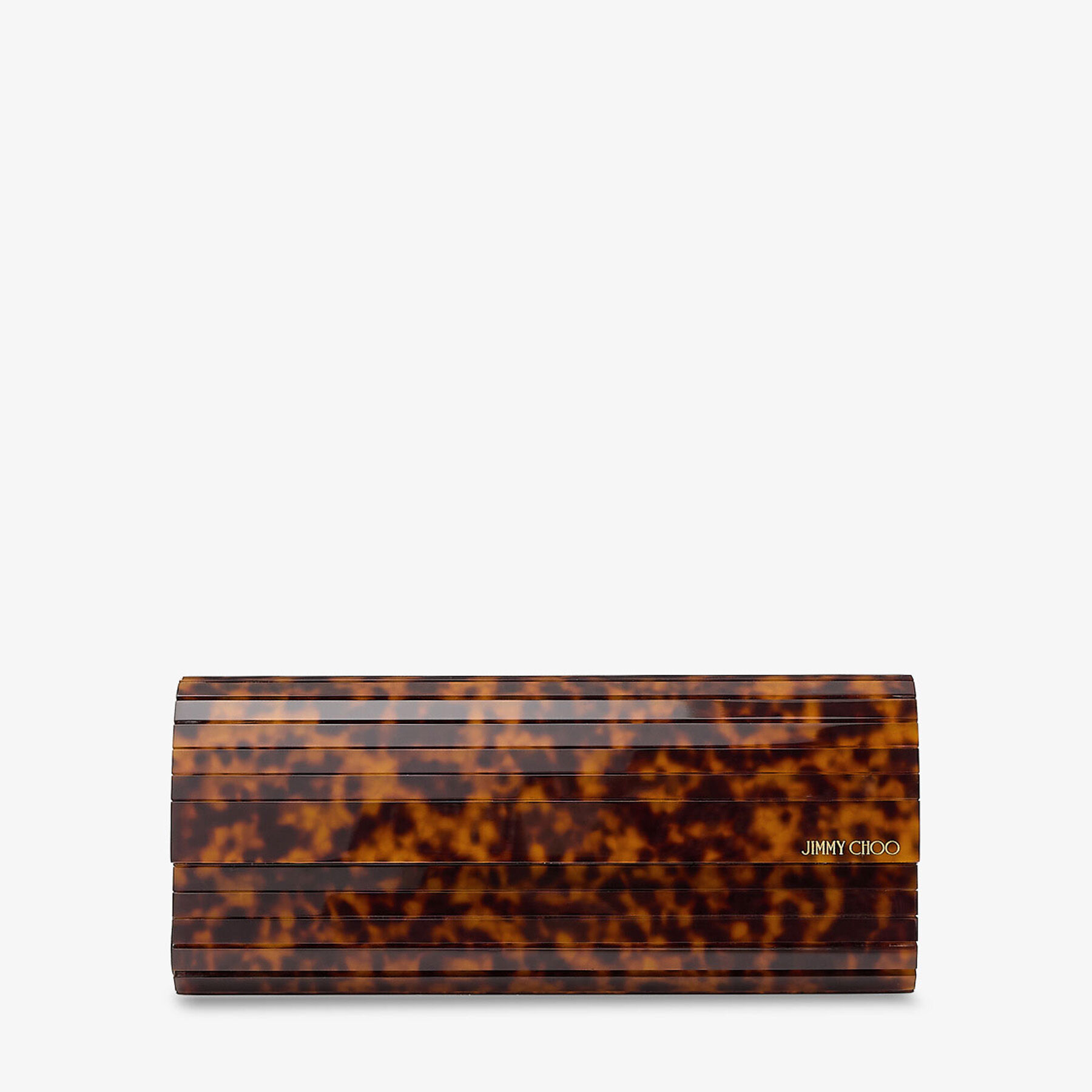 Sweetie | Tortoiseshell Acrylic Clutch Bag | JIMMY CHOO