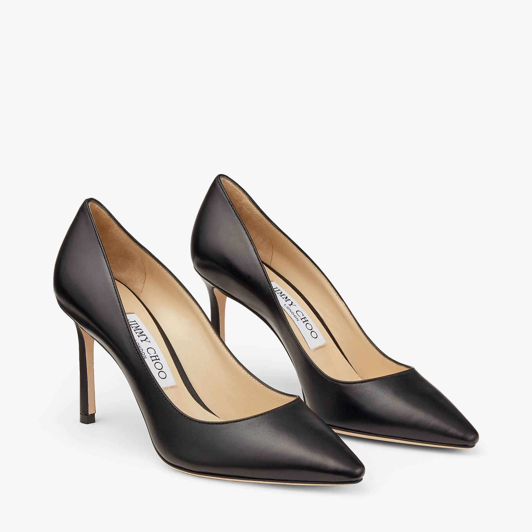 jimmy choo romy 85 38 black 24.5 パテント　黒