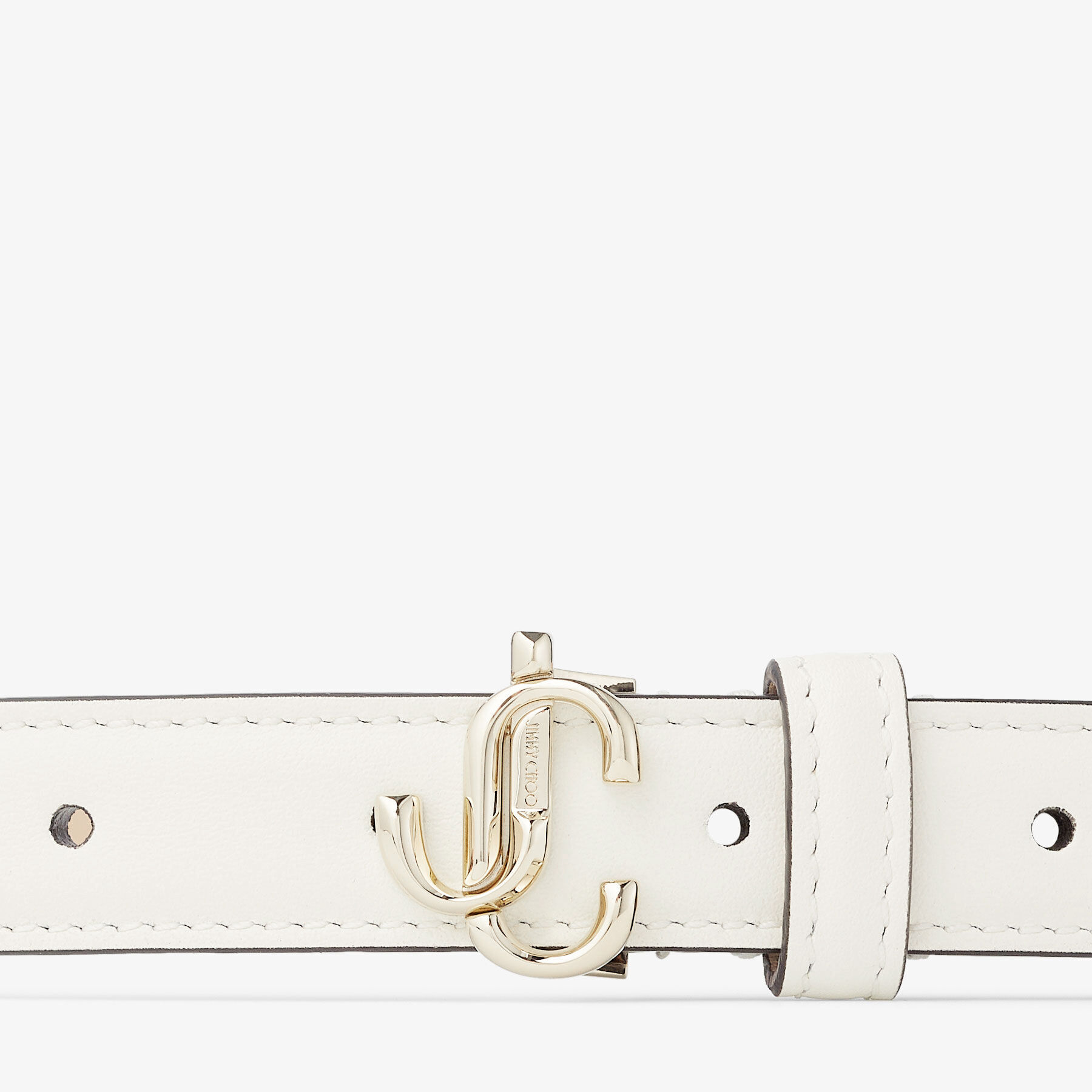 MINI HELINA | Latte Smooth Leather Mini Belt | Autumn Collection