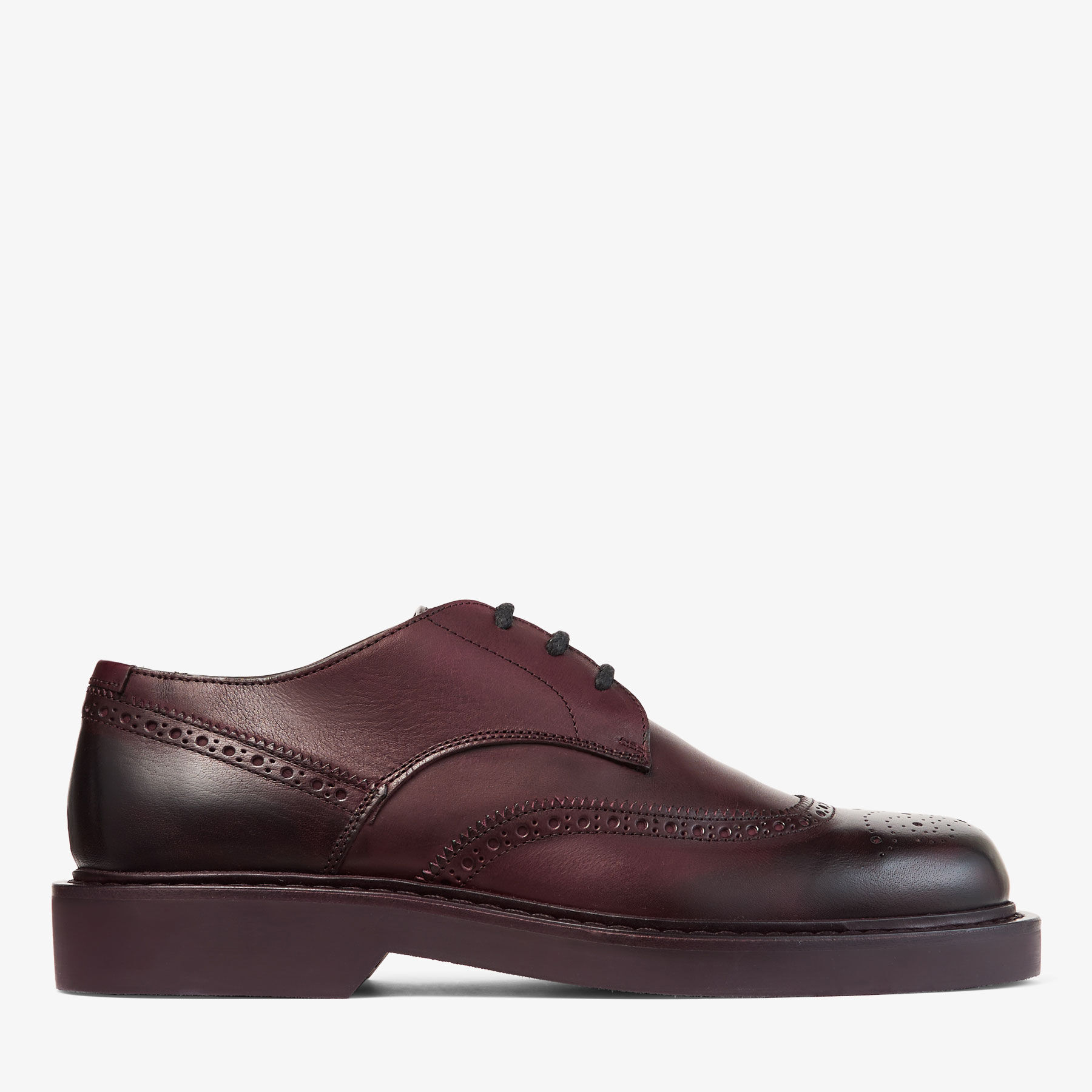 Jimmy Choo Brown Houndstooth Derby Oxfords Rowan Derby Boot | Chestnut Waxed Calf Leather Ankle Boots  main image 4