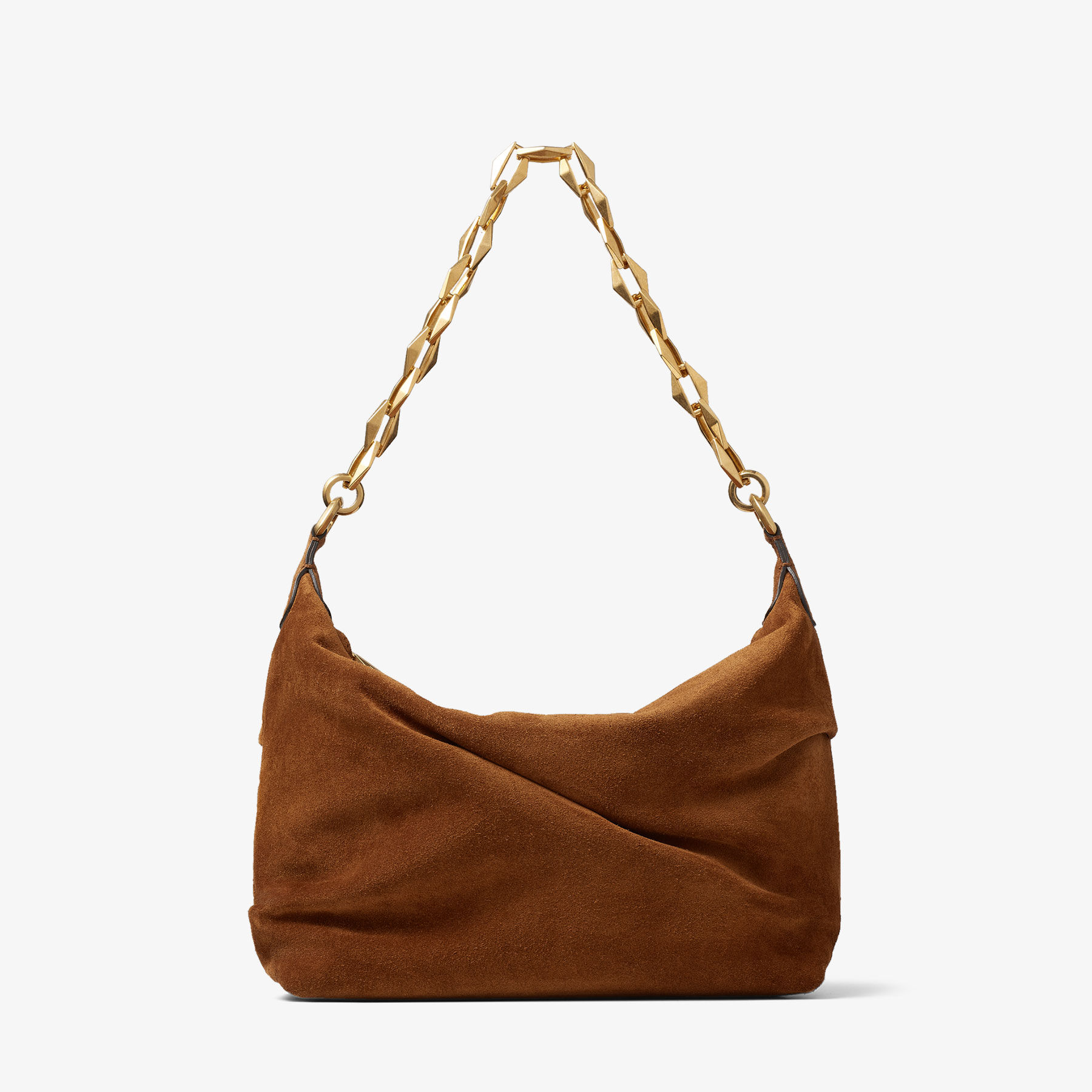 Tan suede best sale hobo bag