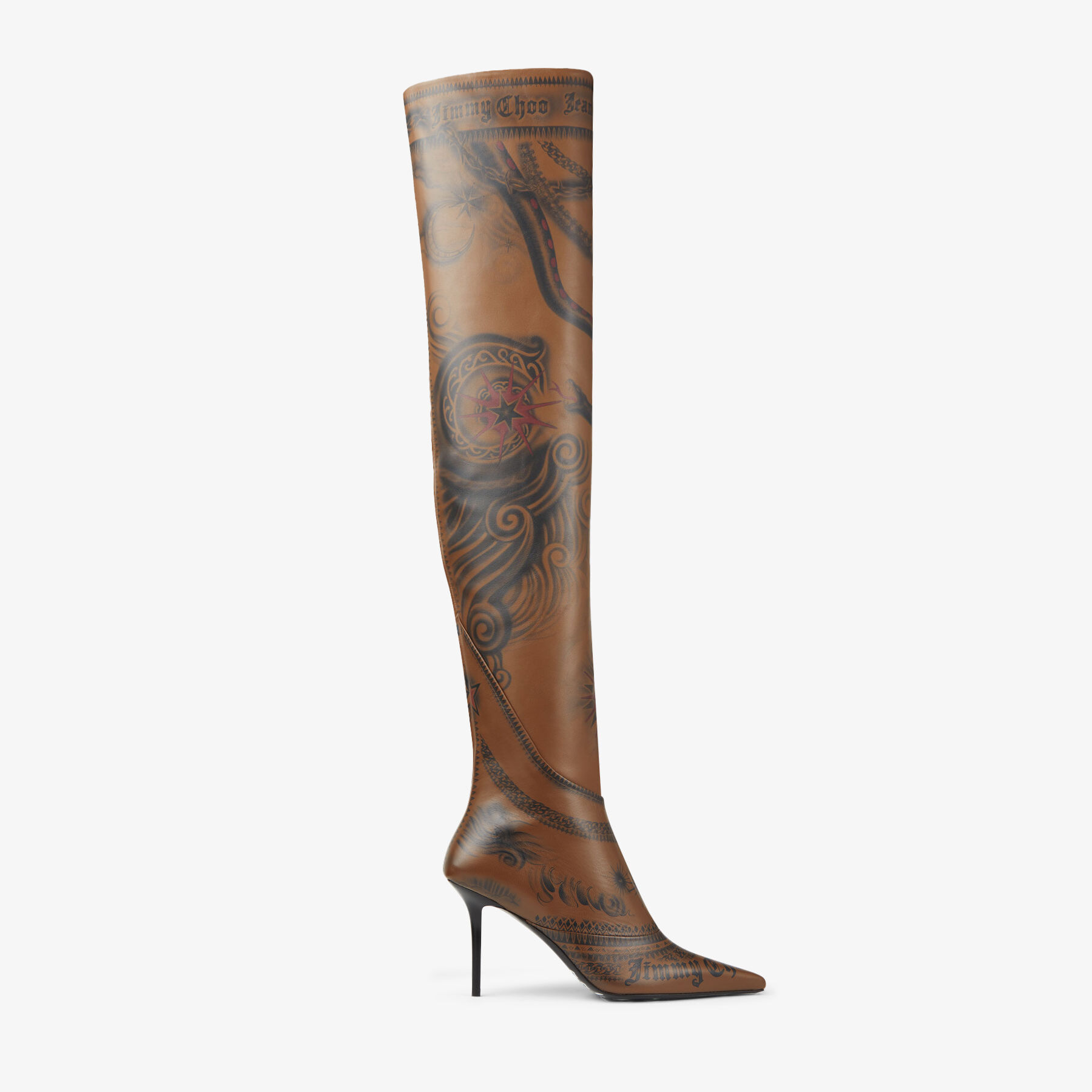 Nikka heeled over top the knee boots