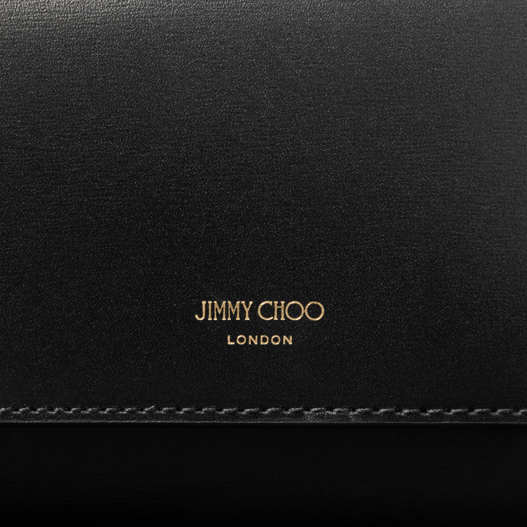 MARINDA | Black Leather Wallet | Summer Collection | JIMMY CHOO