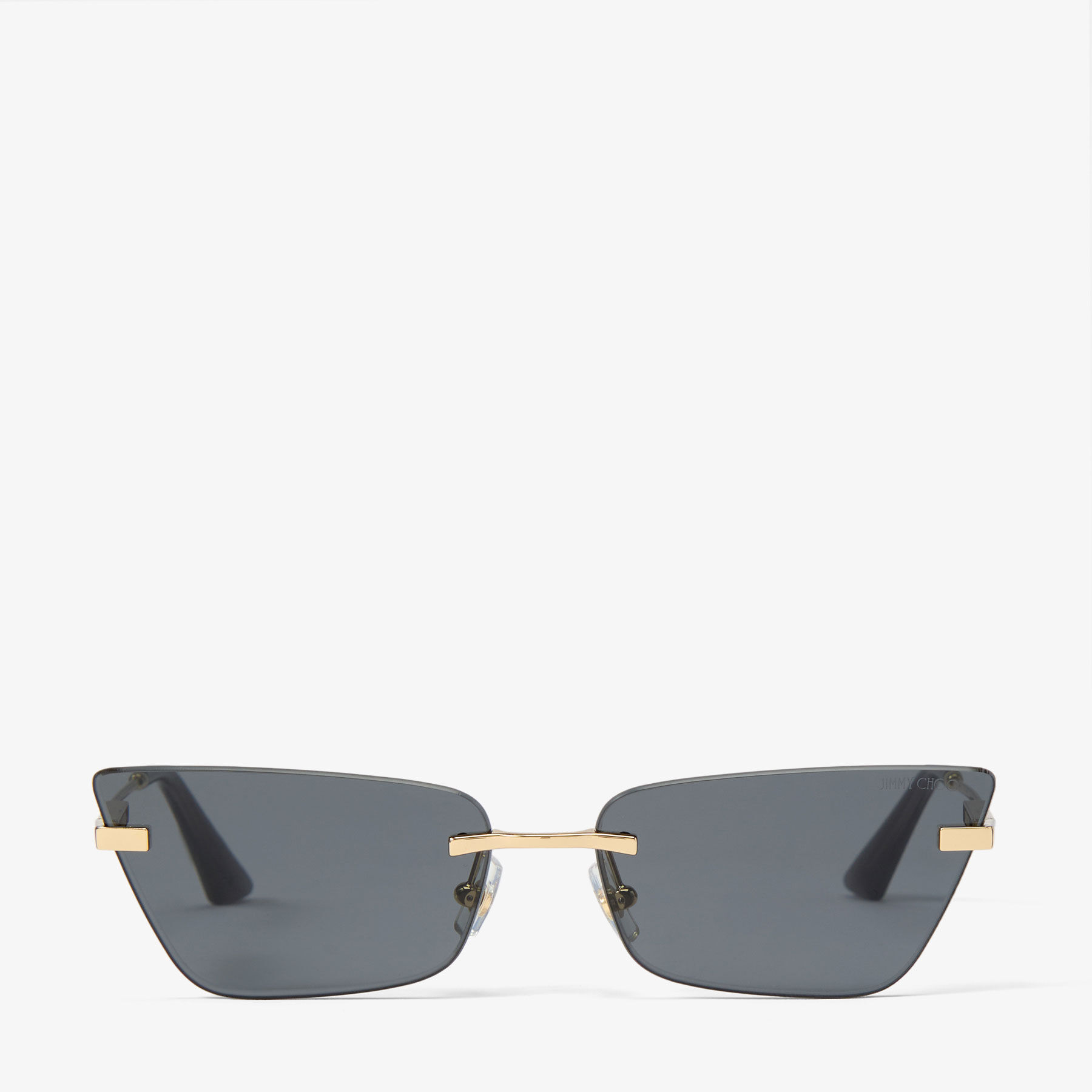 Soraya | Pale Gold Cat Eye Sunglassess | Jimmy Choo