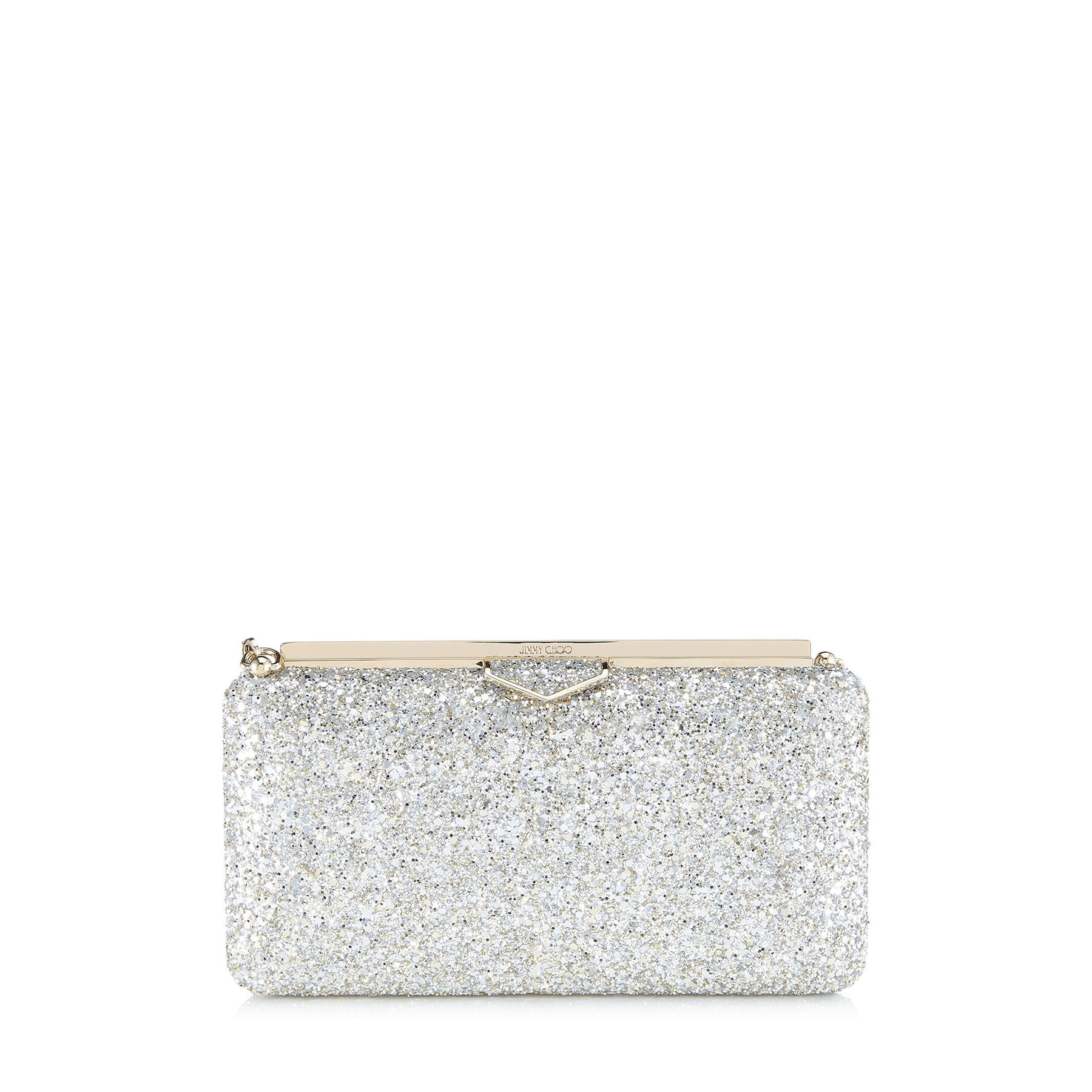 Jimmy choo champagne clutch Clearance