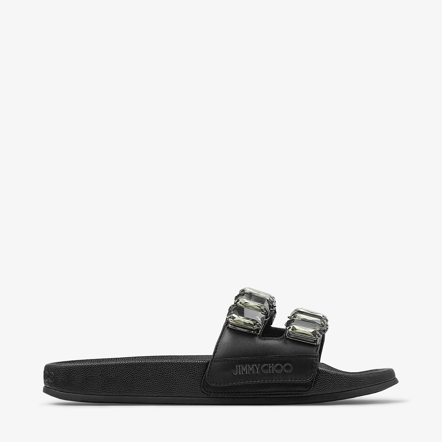 サンダル・ミュール JIMMY CHOO Women Sandals FITZ F ZWYBLACK Black 楽天市場】Jimmy Choo ジミーチュウ スライド サンダル FITZ/F