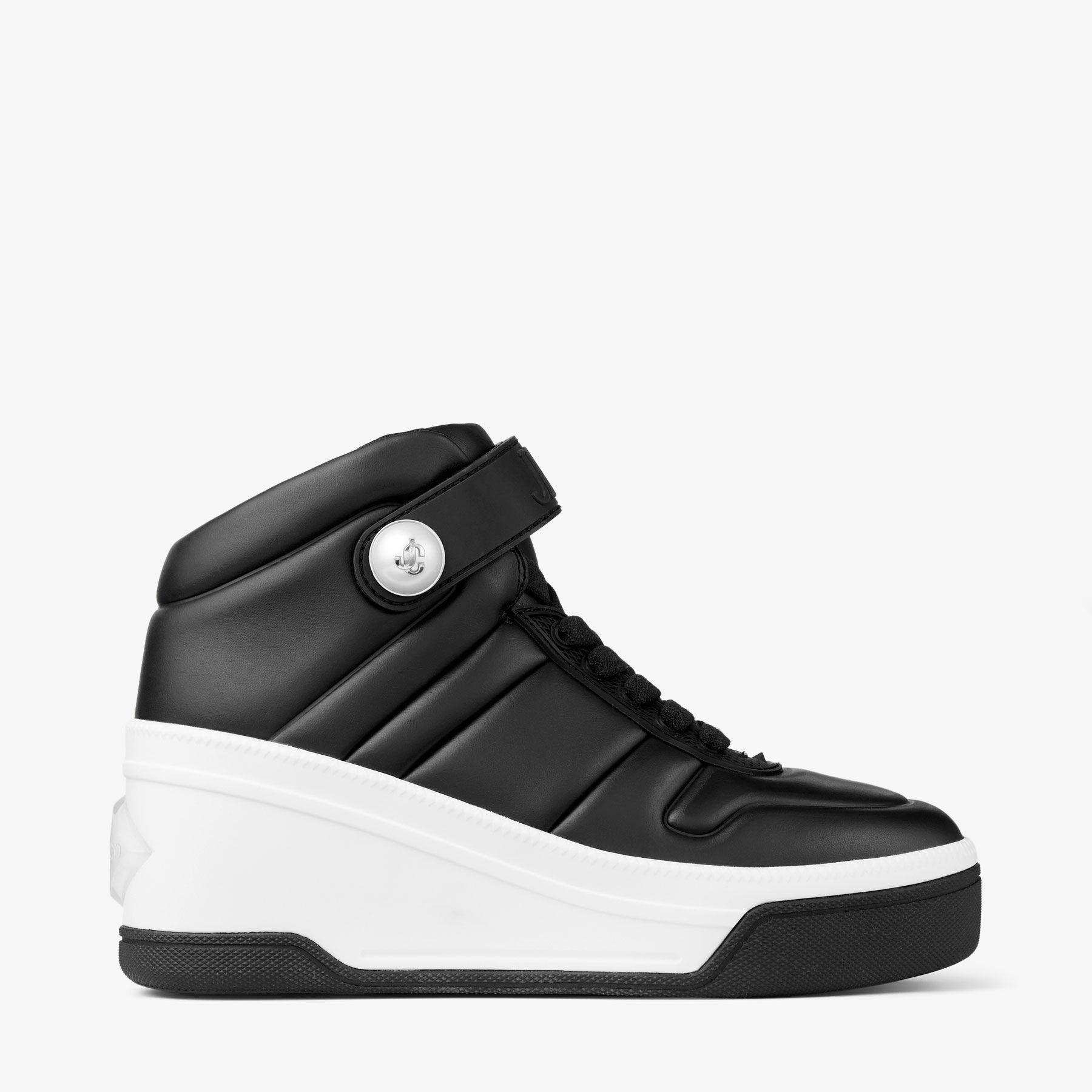 Felicia leather platform trainer sale