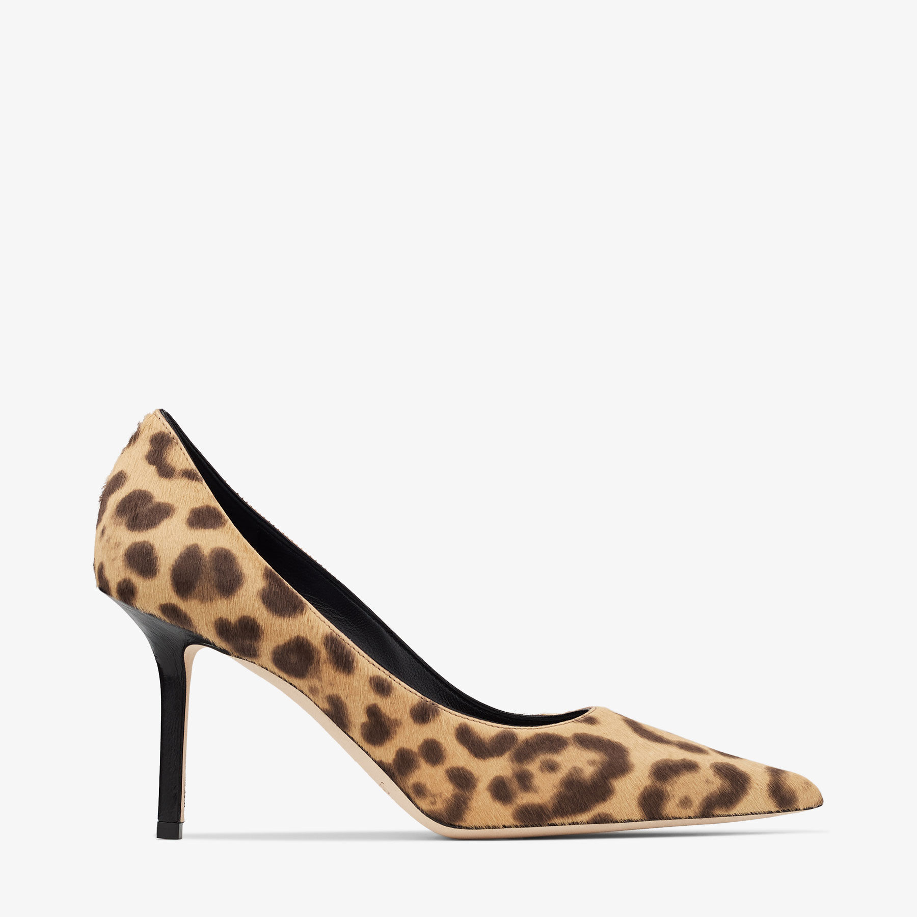 Love 85 | Natural Leopard Print Pony Pumps | JIMMY CHOO