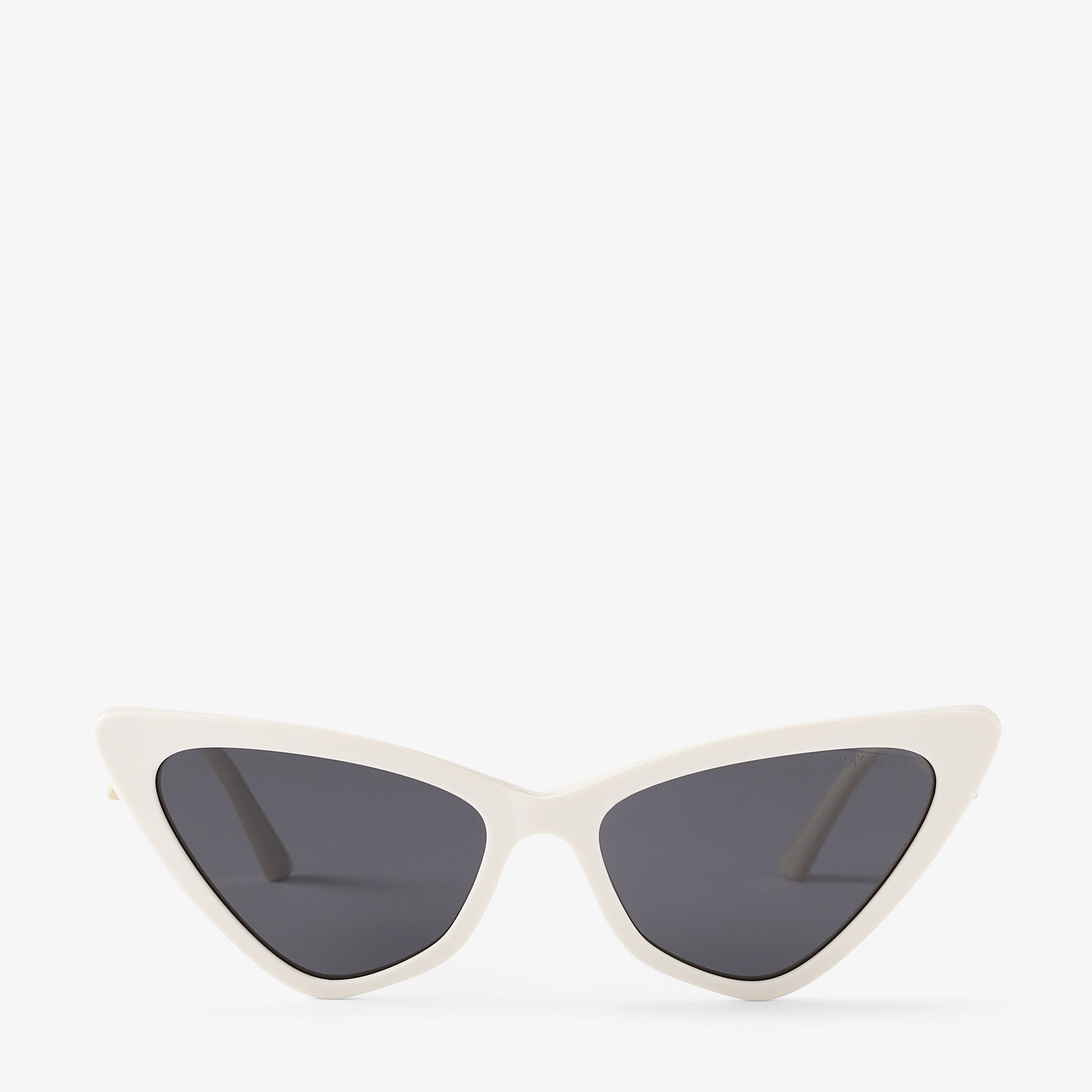 Sol | White Cat Eye Sunglasses | JIMMY CHOO Sol | White Cat Eye Sunglasses | JIMMY CHOO