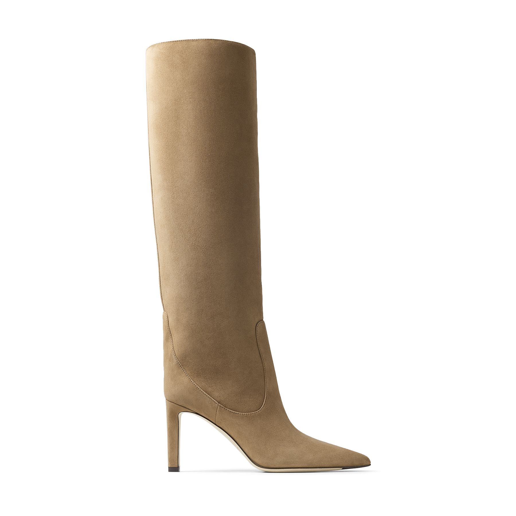 jimmy choo suede knee high boots