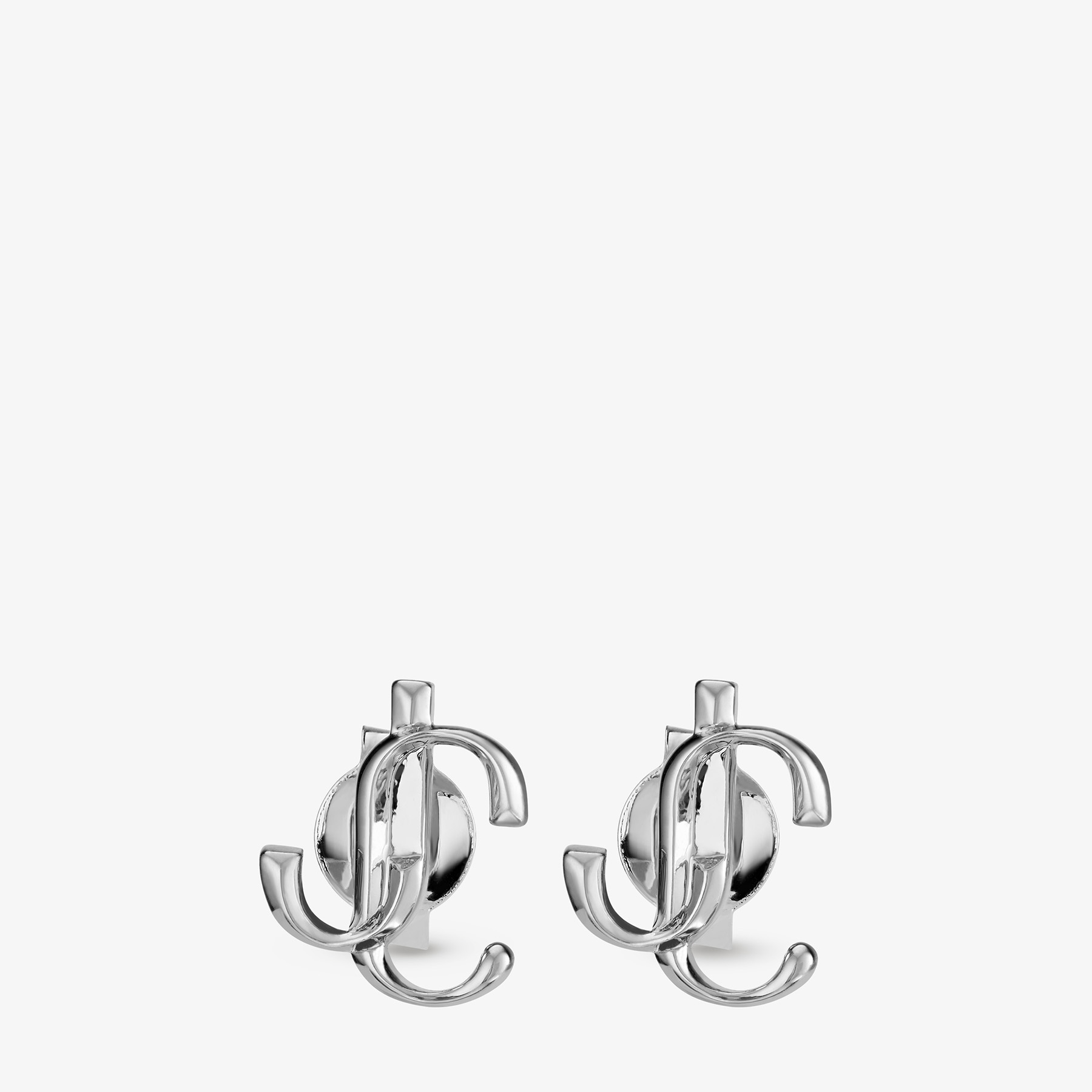 Jimmy Choo Jc Mini Studs In Silber