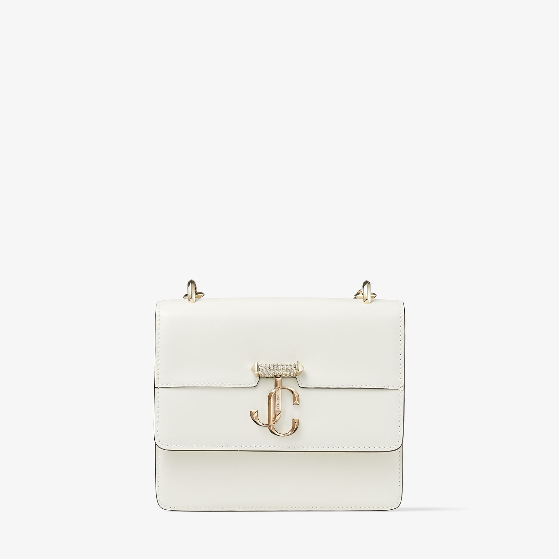 Jimmy Choo Varenne Quad Xs In Latte/light Gold